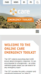 Mobile Screenshot of careemergencytoolkit.org